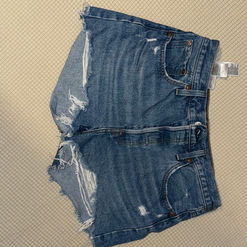 Levi's Blue Jean Shorts